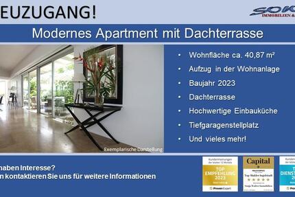Hochwertiges Penthouse Apartment mit großzügiger Dachterrasse und TG-Stellplatz in zentrumsnaher Lage in Neuburg - Ein Objekt von Ihrem Immobilienexperten SOWA Immobilien und Finanzen - Wohnung Neuburg | Angebot:22256655