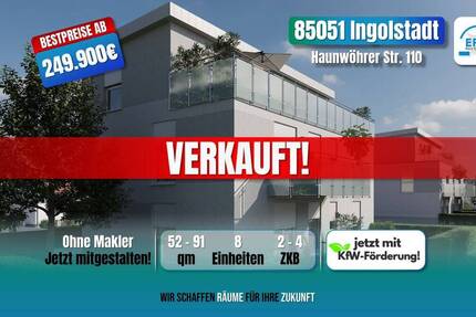 Wohnung Ingolstadt Münchener Straße - 2 Zimmer, 269.900&euro; | Angebot:26723616