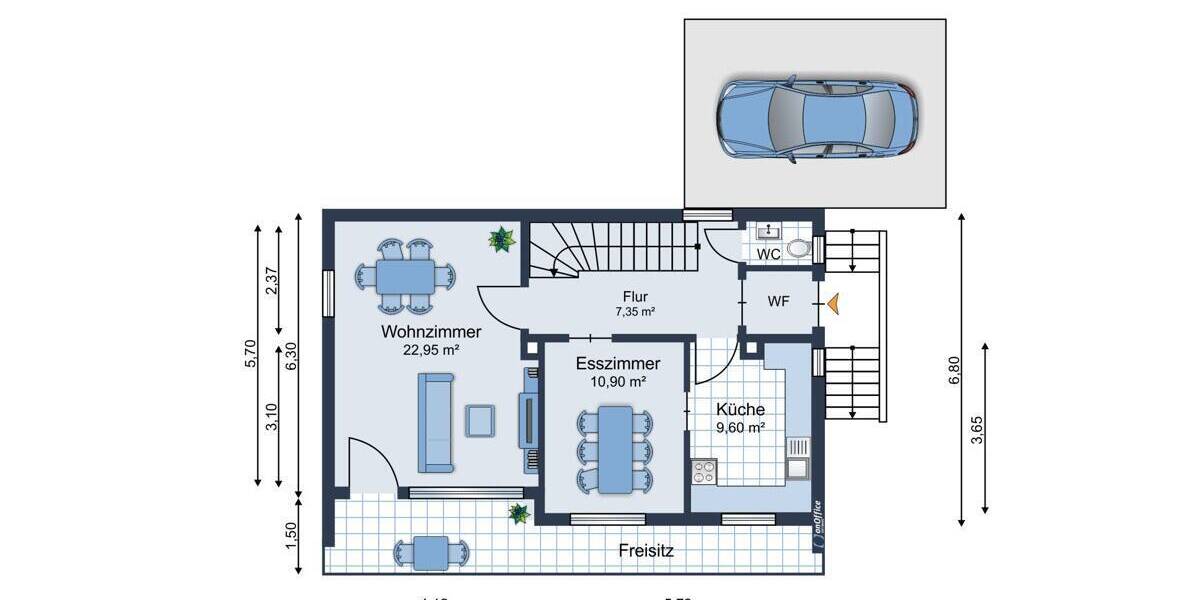 Einfamilienhaus Ingolstadt / Spitalhof Spitalhof - 5 Zimmer, 115 m&sup2;, 590.000&euro; | Angebot:26143067