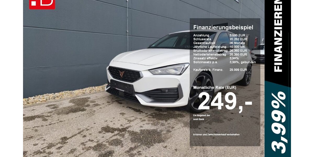 Cupra Leon 21.355 km 29.999 &euro; Riedenburg 93339