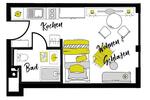 Etagenwohnung Ingolstadt Nordost - 1 Zimmer, 21 m&sup2;, 486&euro; | Angebot:26546232