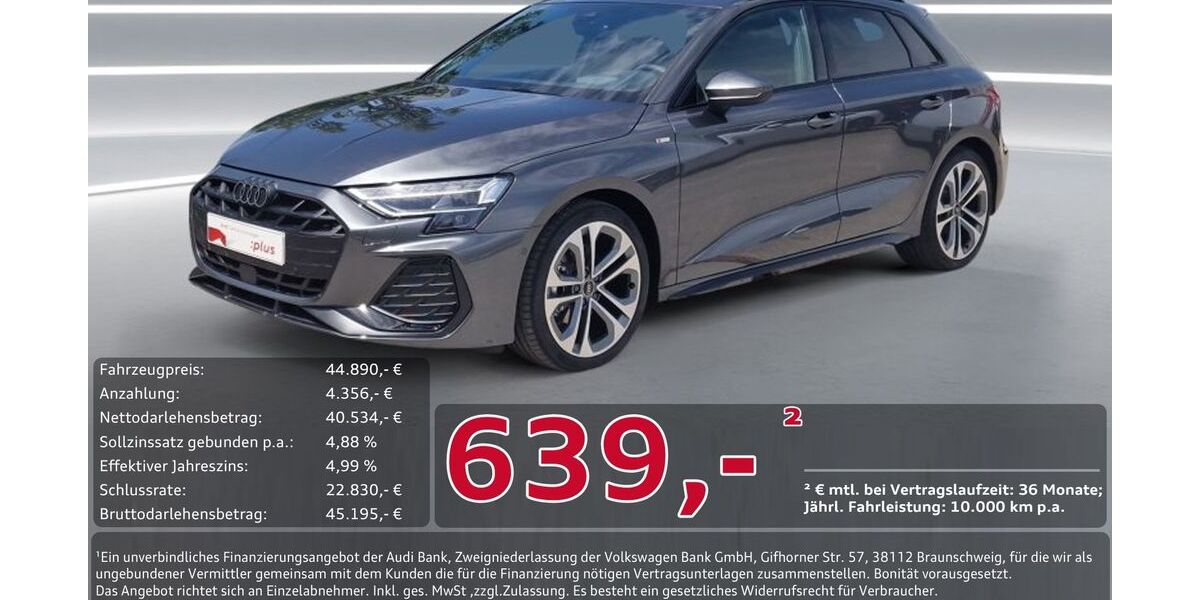 Audi A3 39.600 km 42.890 &euro; Ingolstadt 85057