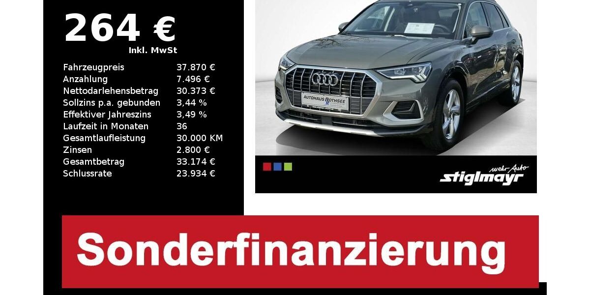 Audi Q3 6.400 km 37.870 &euro; Pfaffenhofen 85276