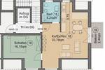 Etagenwohnung Ingolstadt Hundszell - 2 Zimmer, 57 m&sup2;, 385.000&euro; | Angebot:26217492