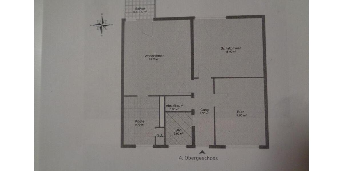 Etagenwohnung Ingolstadt - 3 Zimmer, 72 m&sup2;, 259.000&euro; | Angebot:26990846