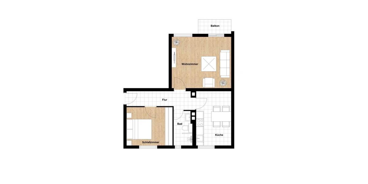 Etagenwohnung Ingolstadt Südost - 2 Zimmer, 56 m&sup2;, 205.000&euro; | Angebot:26940355