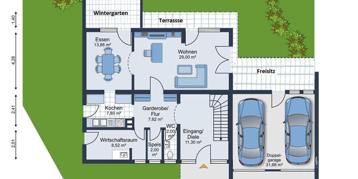 Einfamilienhaus Schrobenhausen - 6 Zimmer, 197 m&sup2;, 720.000&euro; | Angebot:25780446