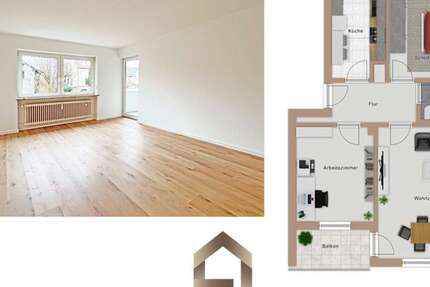 Wohnung Ingolstadt Nordost - 3 Zimmer, 67 m&sup2;, 950&euro; | Angebot:25088223