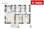 Etagenwohnung Schrobenhausen - 3 Zimmer, 105 m&sup2;, 1.150&euro; | Angebot:26266943