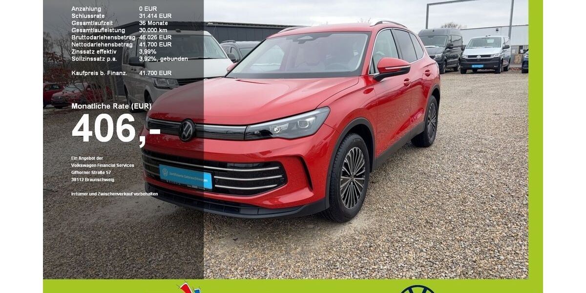 VW Tiguan 8.000 km 41.170 &euro; Mainburg 84048