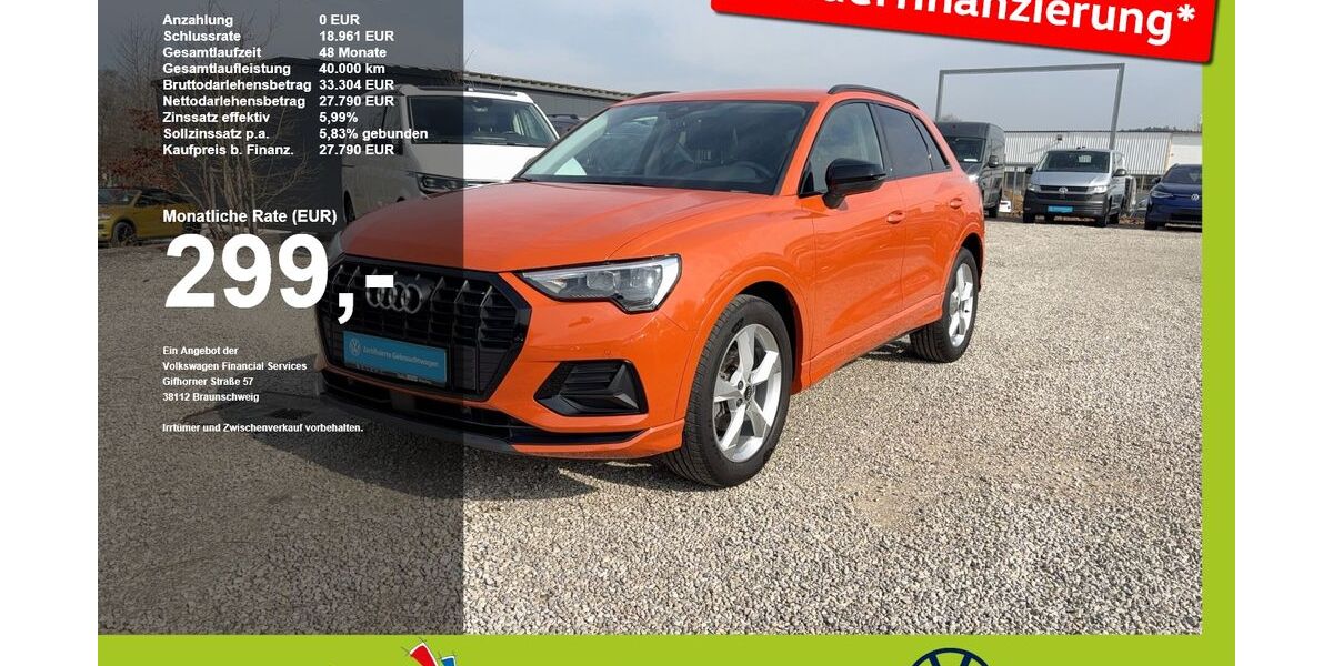Audi Q3 20.000 km 27.790 &euro; Mainburg 84048