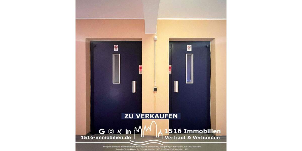 Etagenwohnung Ingolstadt Am Wasserwerk - 4 Zimmer, 75 m&sup2;, 275.000&euro; | Angebot:25732246