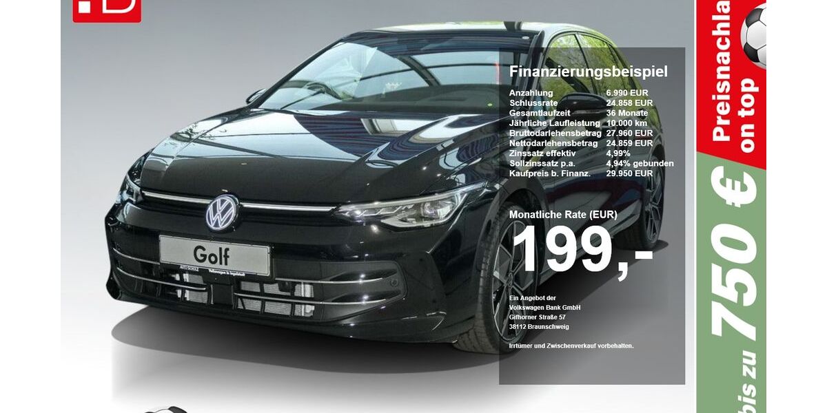 VW Golf 2.900 km 29.750 &euro; Ingolstadt 85053