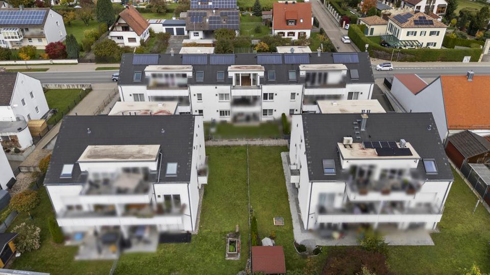 Dachgeschoßwohnung Kösching - 3 Zimmer, 99 m&sup2;, 1.300&euro; | Angebot:24952479