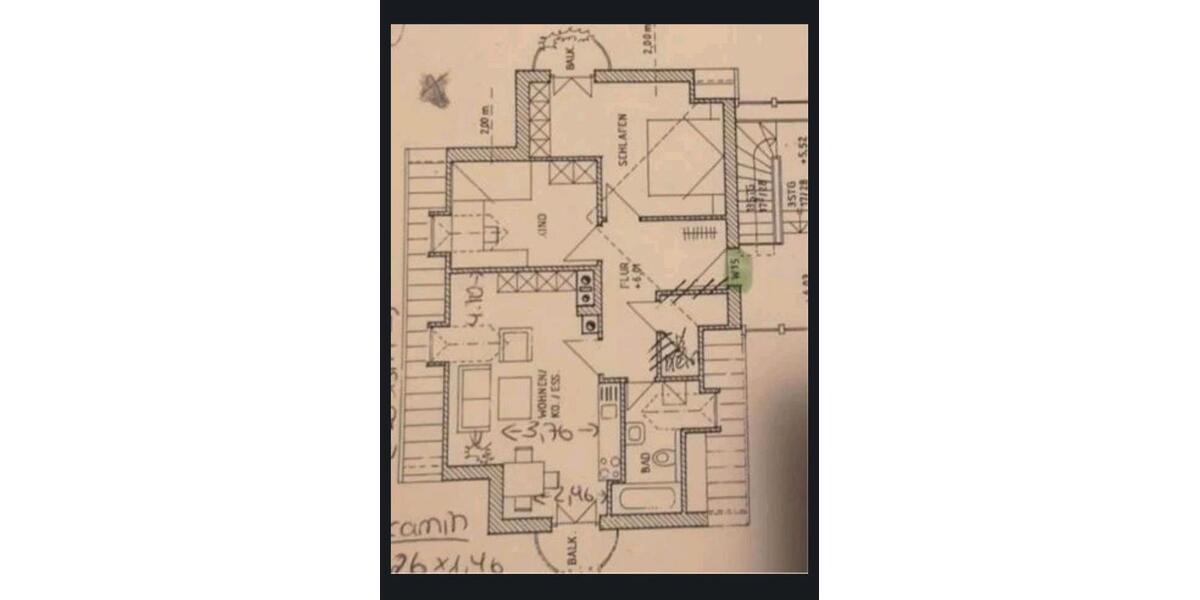 Dachgeschoßwohnung Ingolstadt - 3 Zimmer, 56 m&sup2;, 273.500&euro; | Angebot:27226213