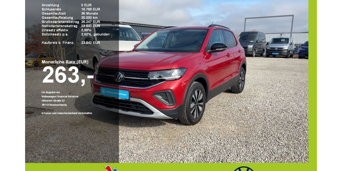 VW T-Cross 8.955 km 22.300 &euro; Mainburg 84048