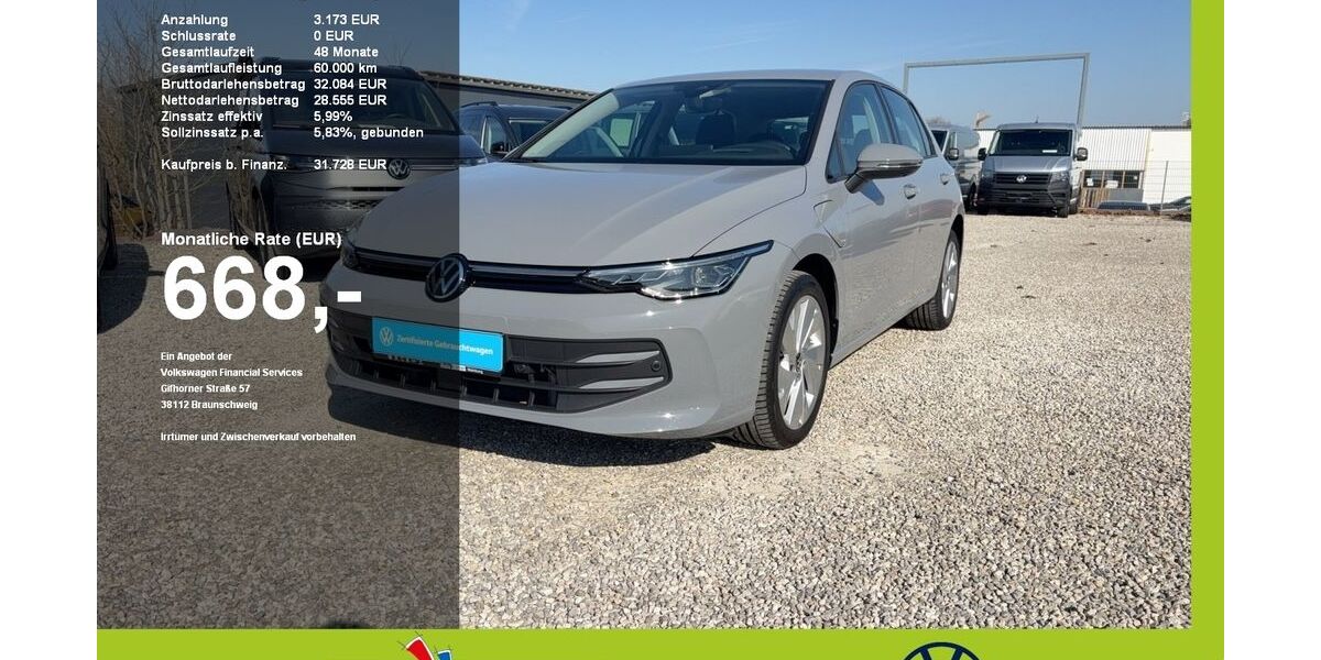 VW Golf 11.771 km 31.600 &euro; Mainburg 84048