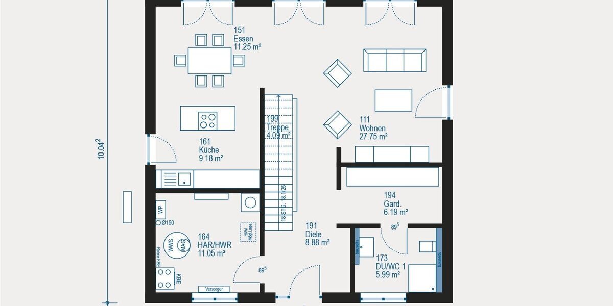 Ihr Traum vom Eigenheim - Individuell geplant und hochwertig gebaut - Einfamilienhaus Großmehring | Angebot:27650425