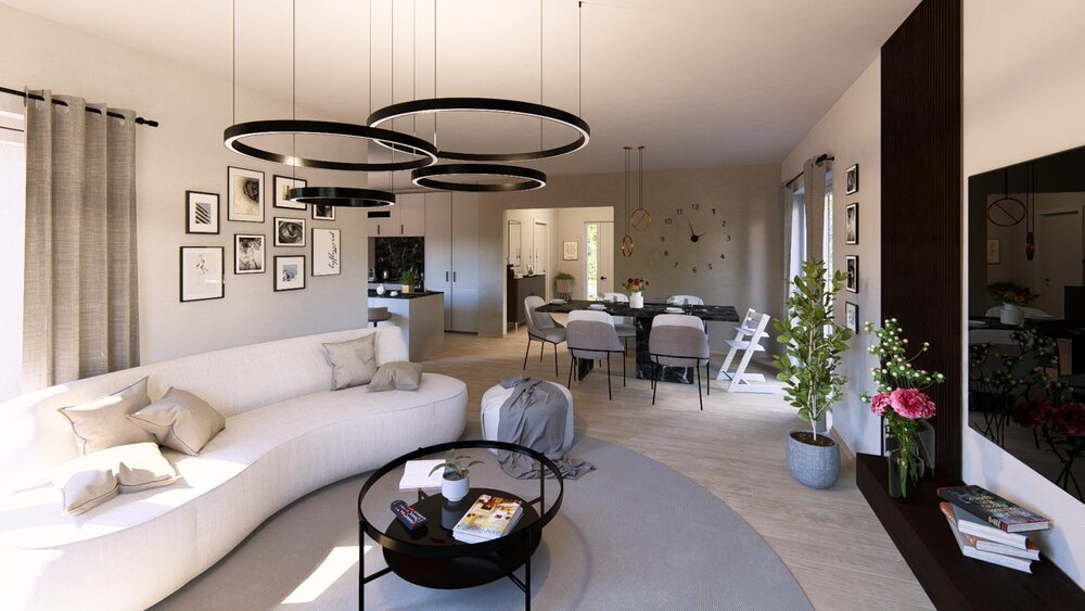 Highline 1 - Modernes Fertighaus mit Bauhauscharme und flexibler Raumgestaltung - Einfamilienhaus Eichstätt | Angebot:27595486