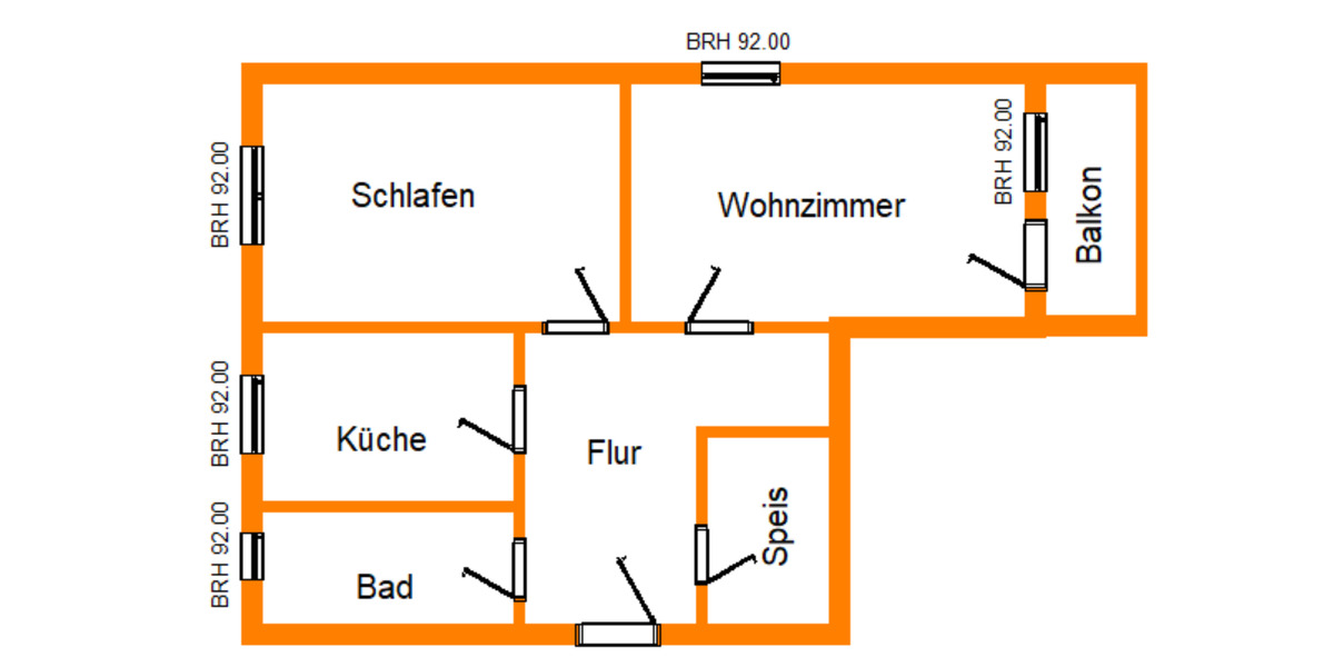 Etagenwohnung Neuburg an der Donau - 2 Zimmer, 59 m&sup2;, 219.000&euro; | Angebot:25162873