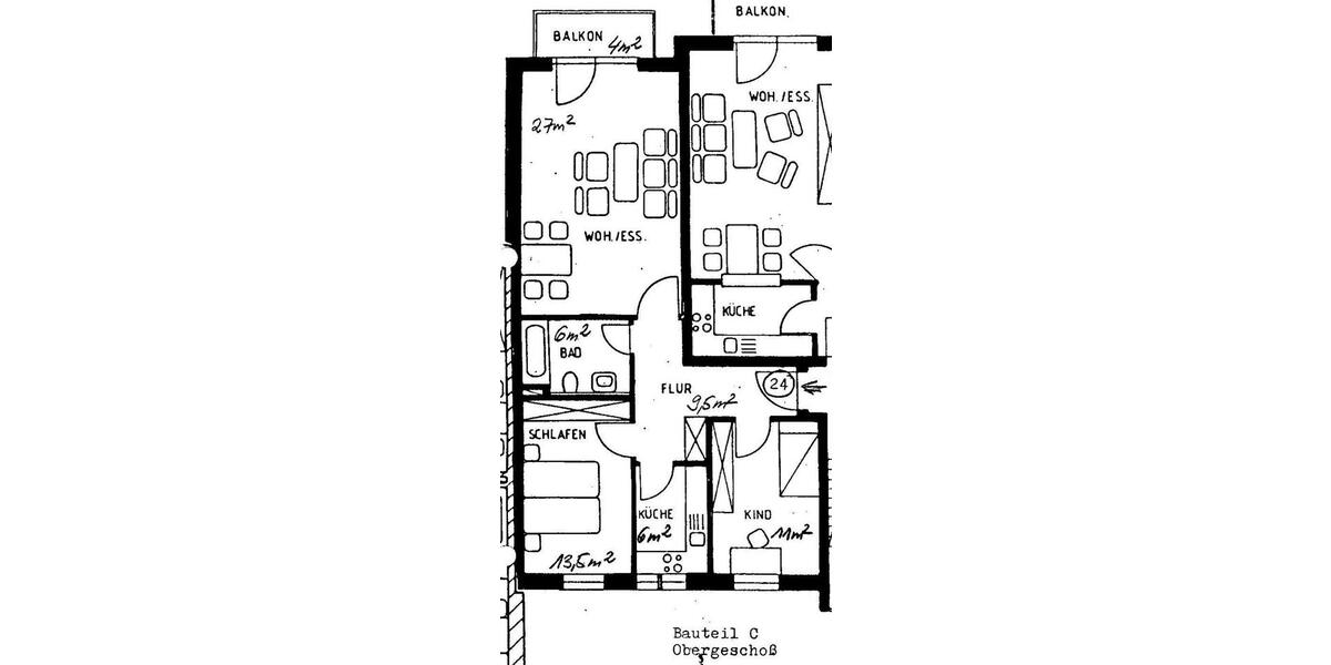 Etagenwohnung Ingolstadt - 3 Zimmer, 74 m&sup2;, 370.000&euro; | Angebot:24653300