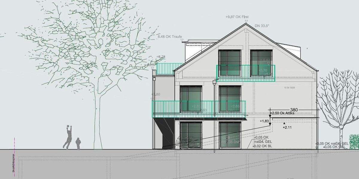 Etagenwohnung Geisenfeld Geisenfeldwinden - 3 Zimmer, 75 m&sup2;, 423.590&euro; | Angebot:25784538