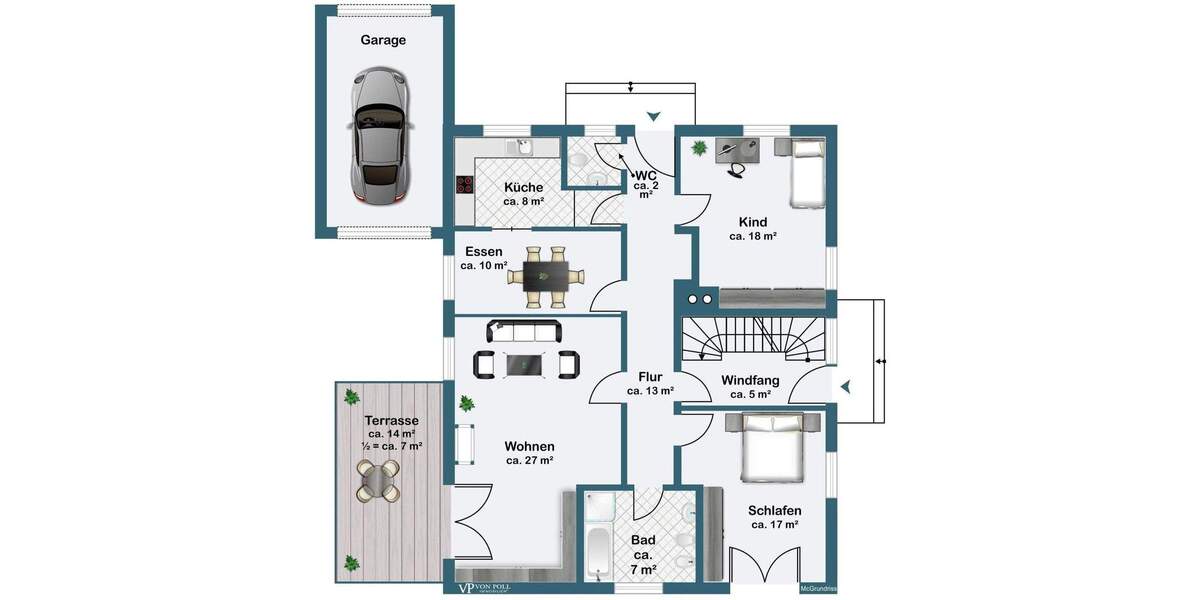 Einfamilienhaus Ingolstadt Friedrichshofen-Hollerstauden - 4 Zimmer, 107 m&sup2;, 575.000&euro; | Angebot:25686585