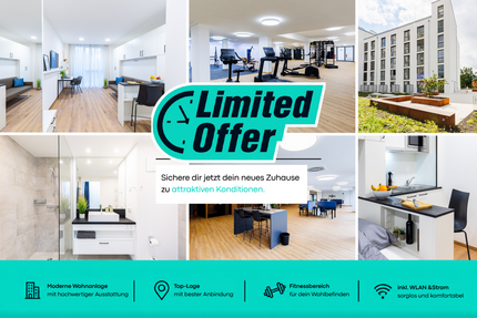 Wohnung Ingolstadt Konradviertel - 1 Zimmer, 31 m&sup2;, 650&euro; | Angebot:26966635