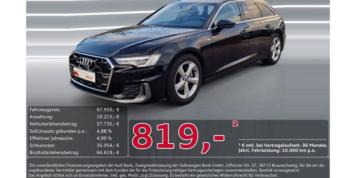 Audi A6 10.800 km 67.950 &euro; Ingolstadt 85057