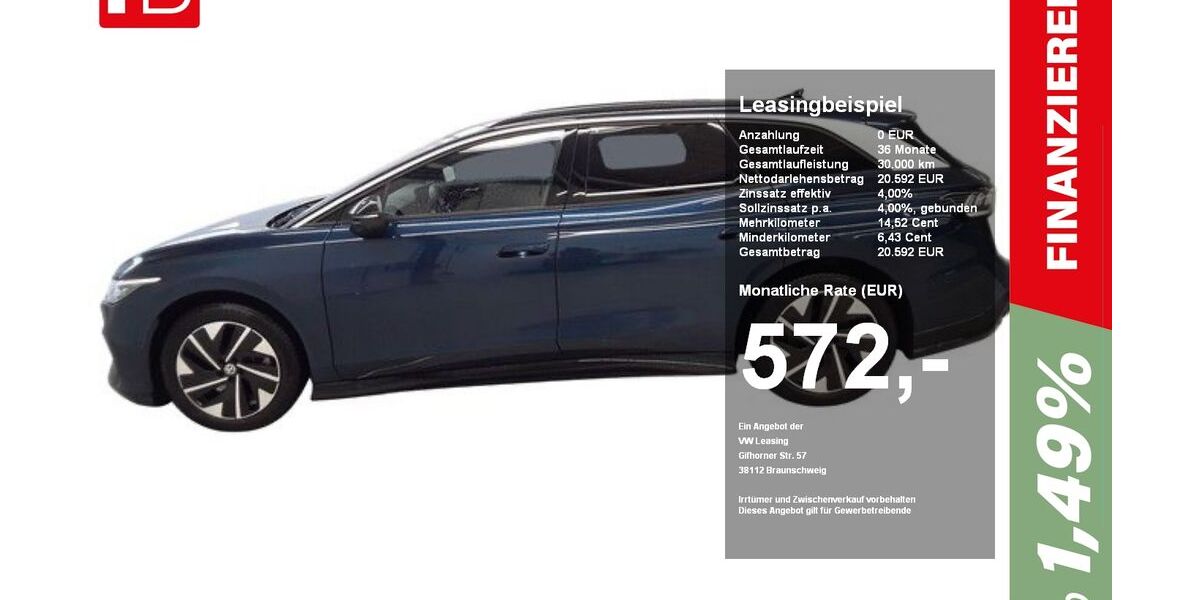 VW ID.7 12.880 km 49.950 &euro; Ingolstadt 85053