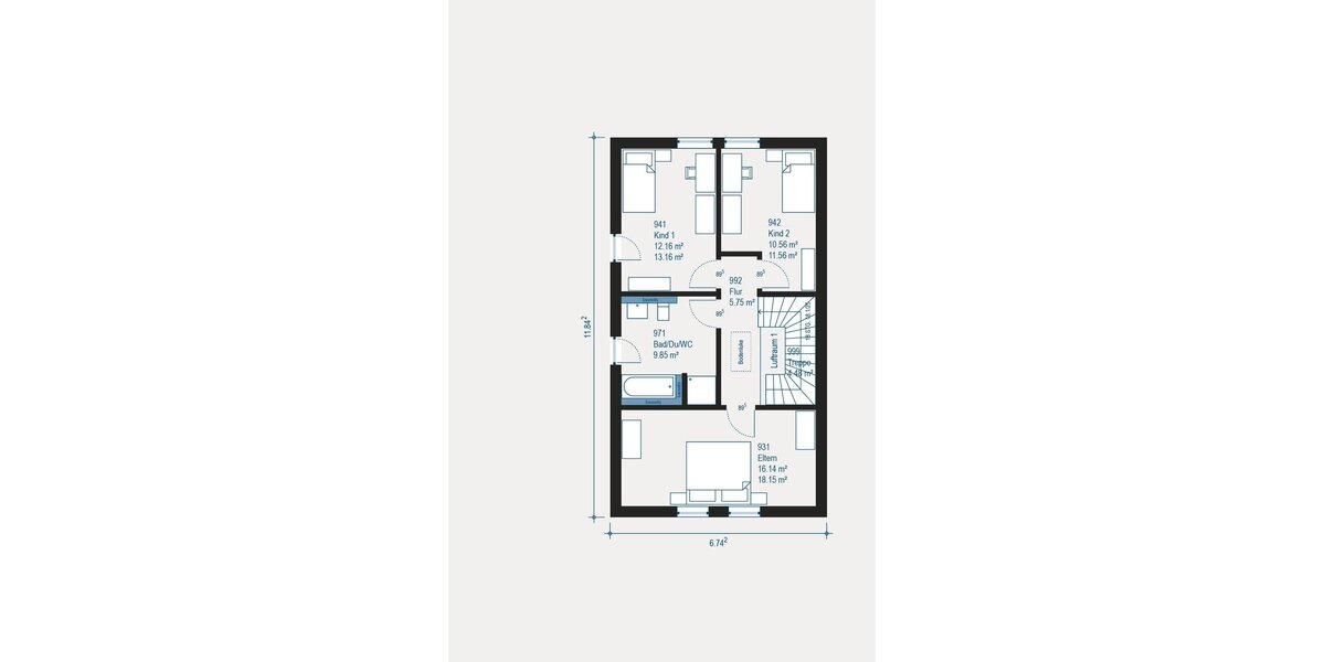 Doppelhaushälfte in Königsmoos inkl. Baugrund und Nachbarn! - Doppelhaushälfte Königsmoos | Angebot:27369903