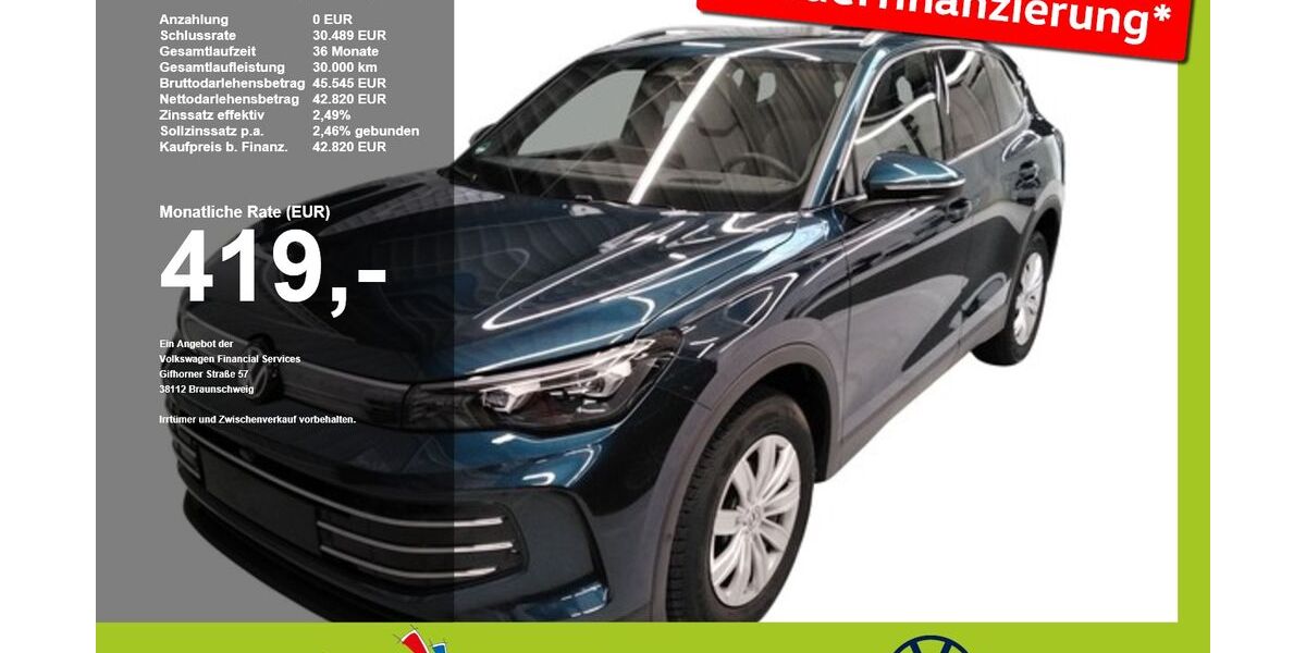 VW Tiguan 4.496 km 42.820 &euro; Mainburg 84048