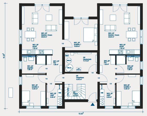 Investoren aufgepasst! Mehrfamilienhaus mit 4 Wohnungen in Heinrichsheim inklusive Baugrundstück - Grundstück Neuburg an der Donau | Angebot:27650679