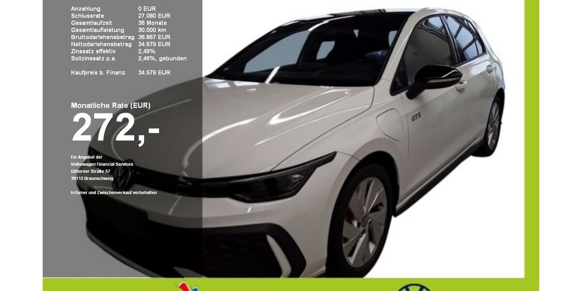 VW Golf 14.691 km 34.570 &euro; Mainburg 84048