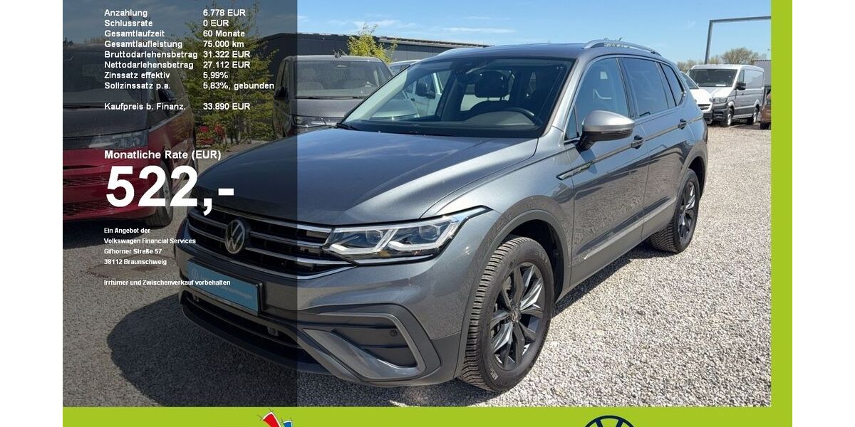 VW Tiguan Allspace 91.690 km 33.890 &euro; Mainburg 84048