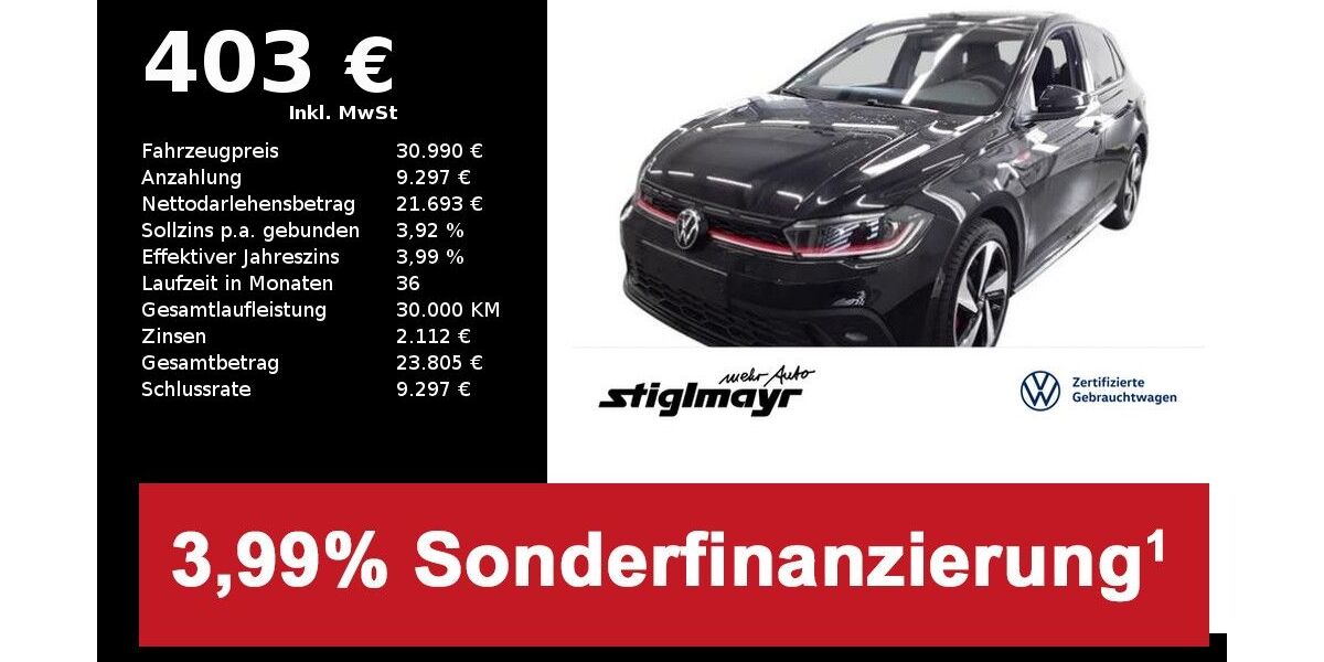 VW Polo 23.092 km 30.290 &euro; Pfaffenhofen/Ilm 85276