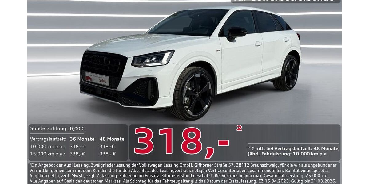 Audi Q2 9.500 km 35.250 &euro; Ingolstadt 85057