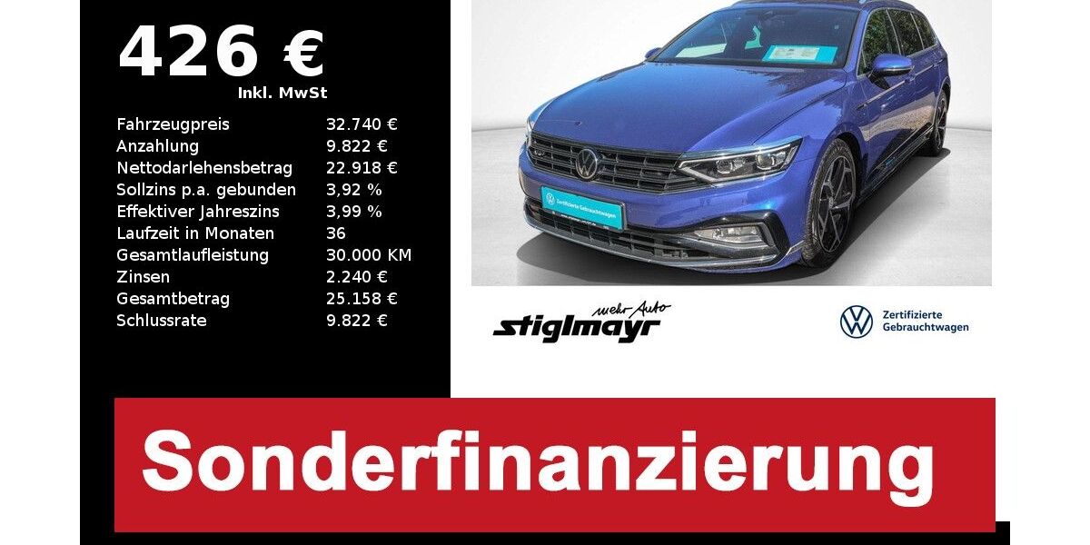 VW Passat Variant 65.147 km 32.740 &euro; Pfaffenhofen/Ilm 85276