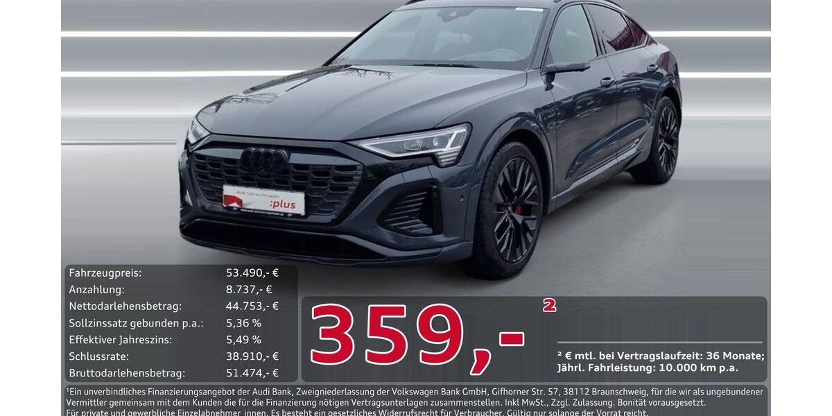 Audi Q8 e-tron 34.431 km 51.790 &euro; Ingolstadt 85057