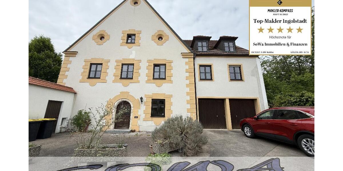 Attraktives Mehrfamilienhaus mit 5 Wohneinheiten, zwei Garagen und Garten in zentraler Lage in Neuburg - Ein Objekt von Ihrem Immobilienpartner SOWA Immobilien und Finanzen - Mehrfamilienhaus, Wohnhaus Neuburg an der Donau | Angebot:26299733