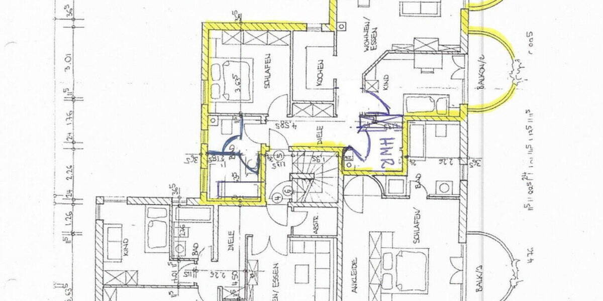 Etagenwohnung Ingolstadt - 3 Zimmer, 75 m&sup2;, 329.000&euro; | Angebot:25654282