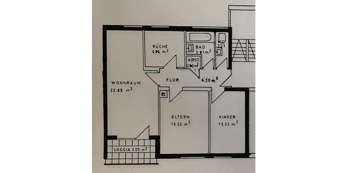 Etagenwohnung Ingolstadt Nordost - 3 Zimmer, 69 m&sup2;, 245.000&euro; | Angebot:25810808