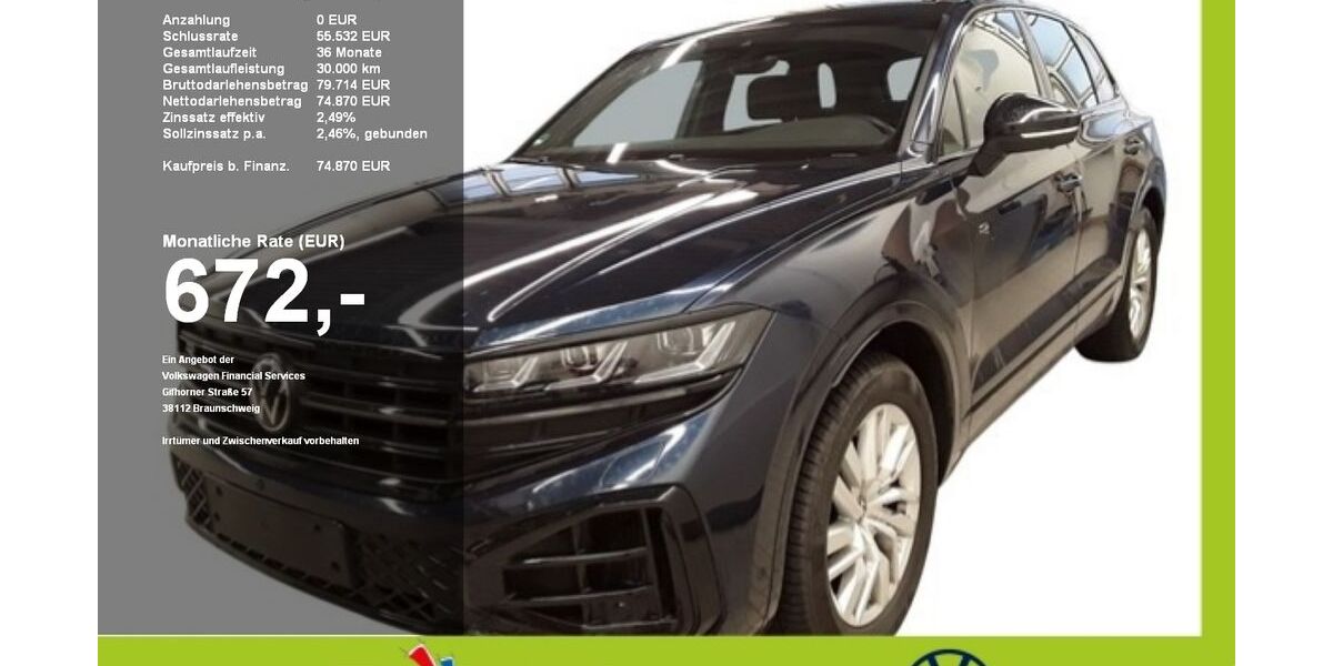 VW Touareg 20.000 km 73.880 &euro; Mainburg 84048