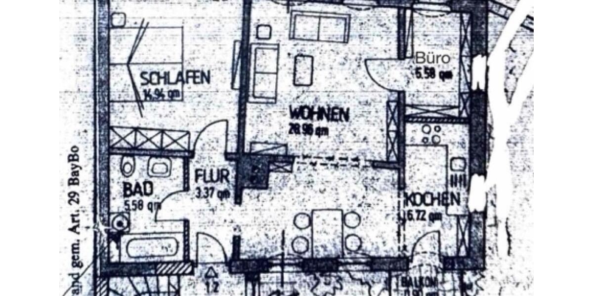 Etagenwohnung Ingolstadt - 2.5 Zimmer, 66 m&sup2;, 329.900&euro; | Angebot:25271655