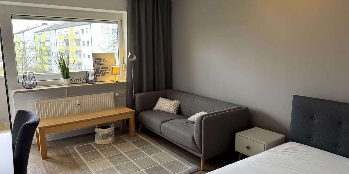 Etagenwohnung Ingolstadt Unterhaunstadt - 1 Zimmer, 30 m&sup2;, 670&euro; | Angebot:25570543