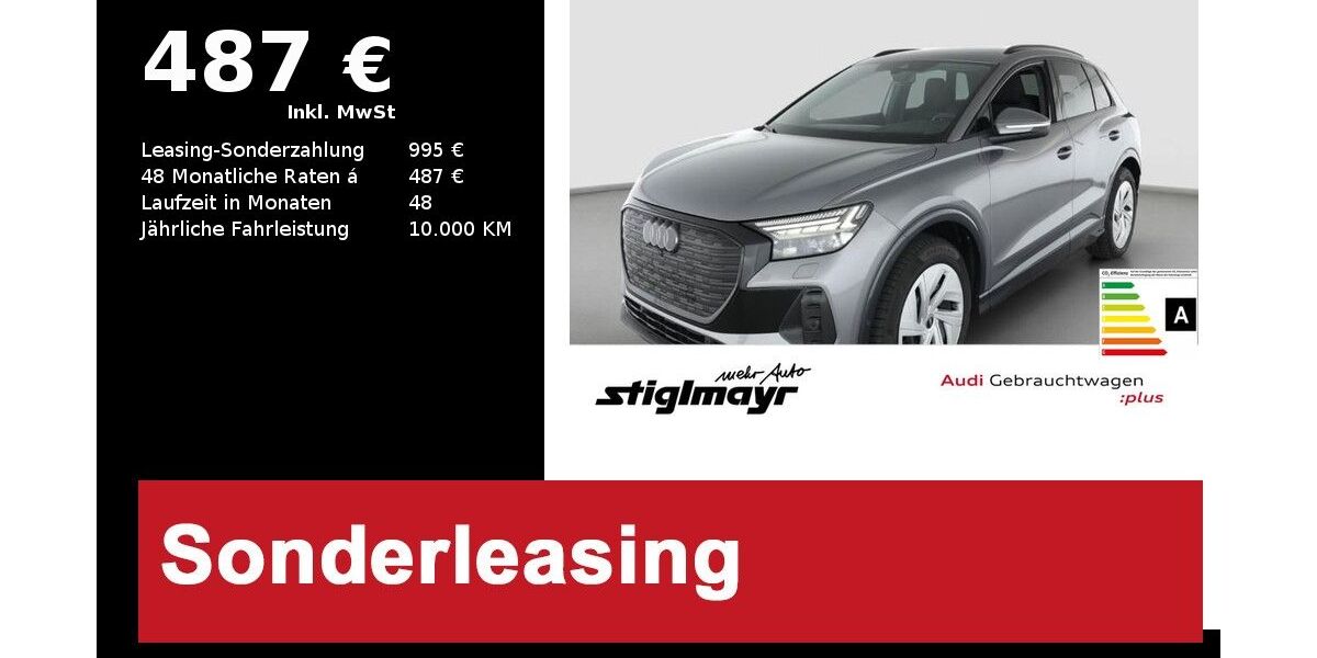 Audi Q4 e-tron 5.838 km 48.451 &euro; Pfaffenhofen 85276
