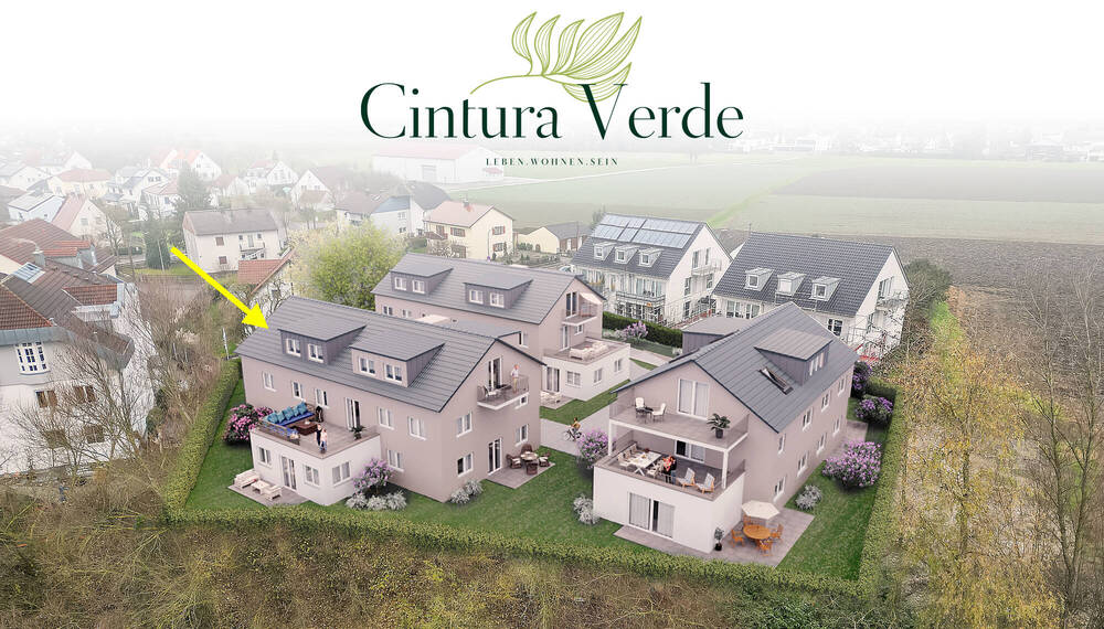 Etagenwohnung Ingolstadt Hundszell - 2 Zimmer, 61 m&sup2;, 410.000&euro; | Angebot:25662373