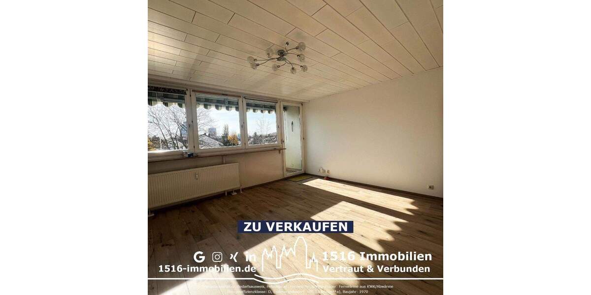 Etagenwohnung Ingolstadt Am Wasserwerk - 4 Zimmer, 75 m&sup2;, 275.000&euro; | Angebot:25732246