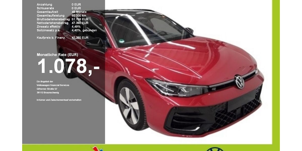 VW Passat 9.001 km 47.379 &euro; Mainburg 84048