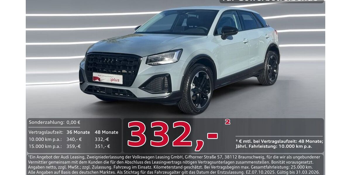 Audi Q2 5.500 km 35.950 &euro; Ingolstadt 85057